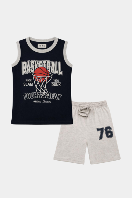 Sleeveless Basketball Tournament Outfit Boys