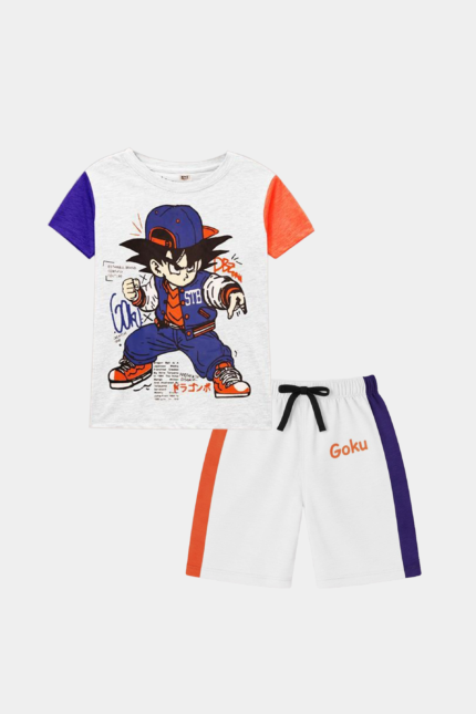 Goku Street Style Kids Summer Set