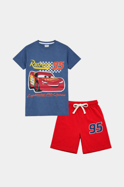 Lightning McQueen "Rusteze 95" T-Shirt & Shorts Set